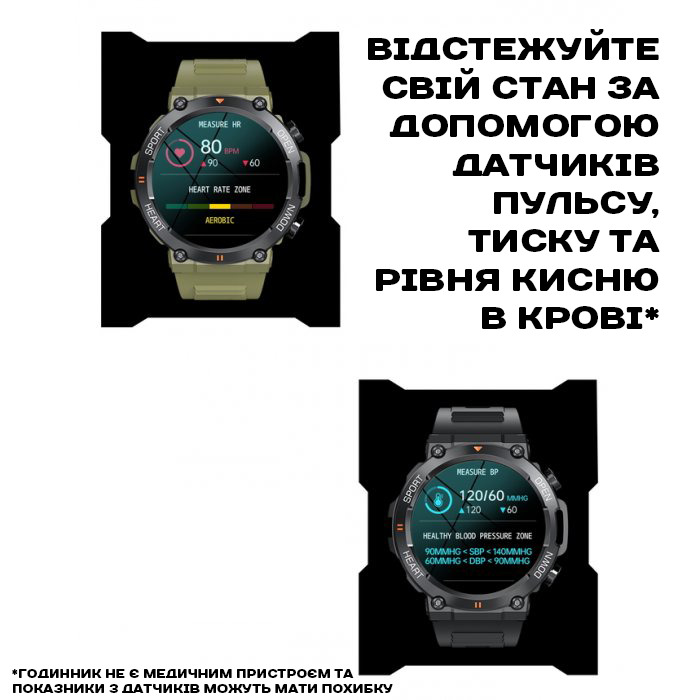 Купити Smart Storm Steel, 2 ремінці
