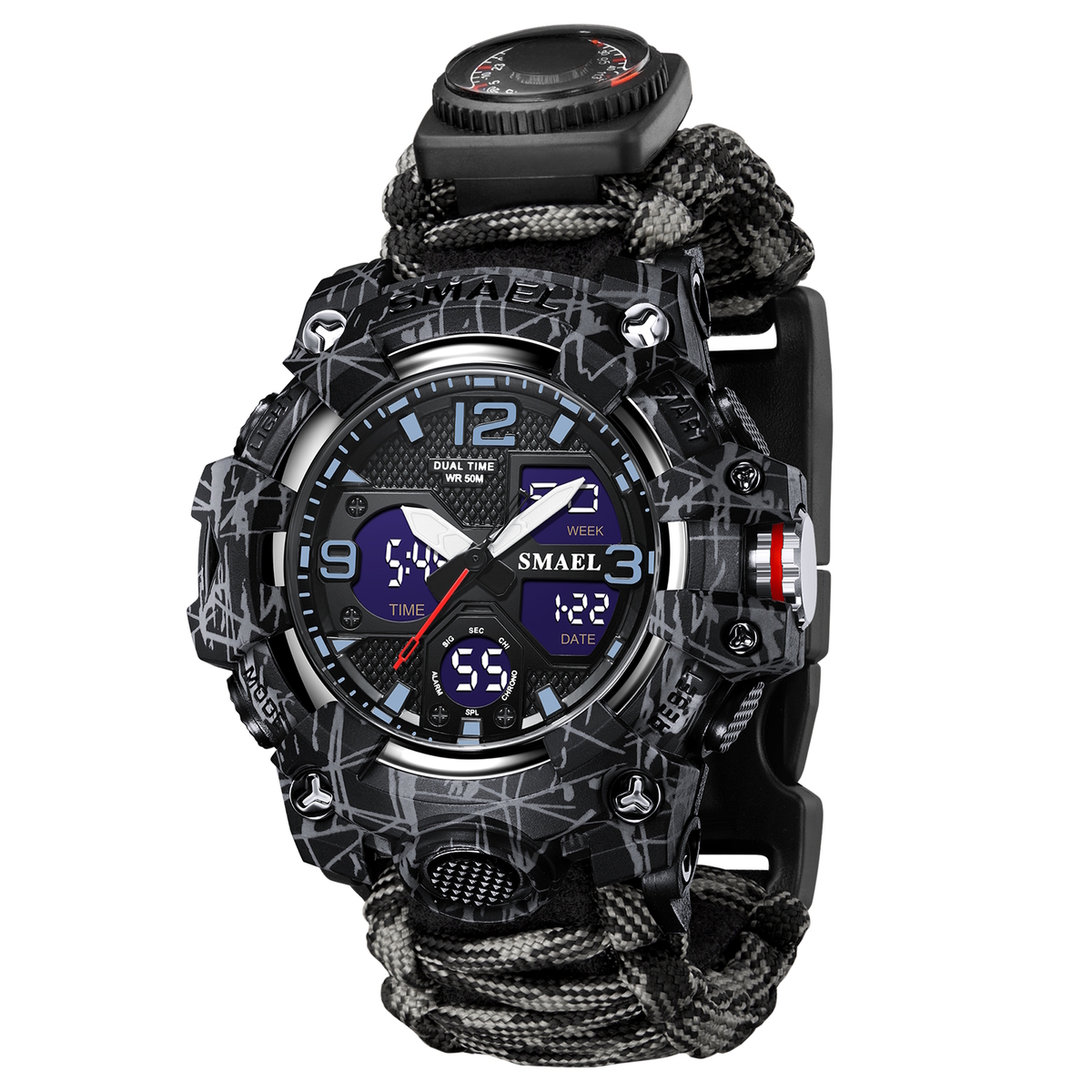 Smael Grey Compass