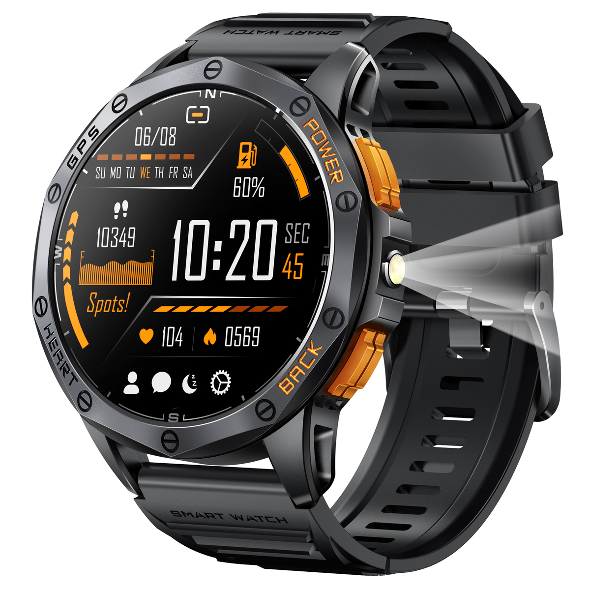 Купити Smart GPS Max Black, 2 ремінці