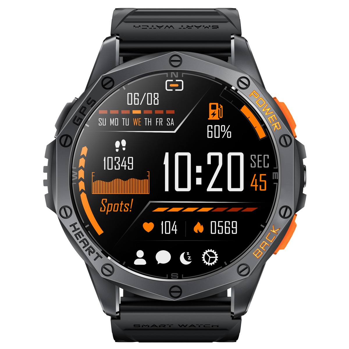 Купити Smart GPS Max Black, 2 ремінці