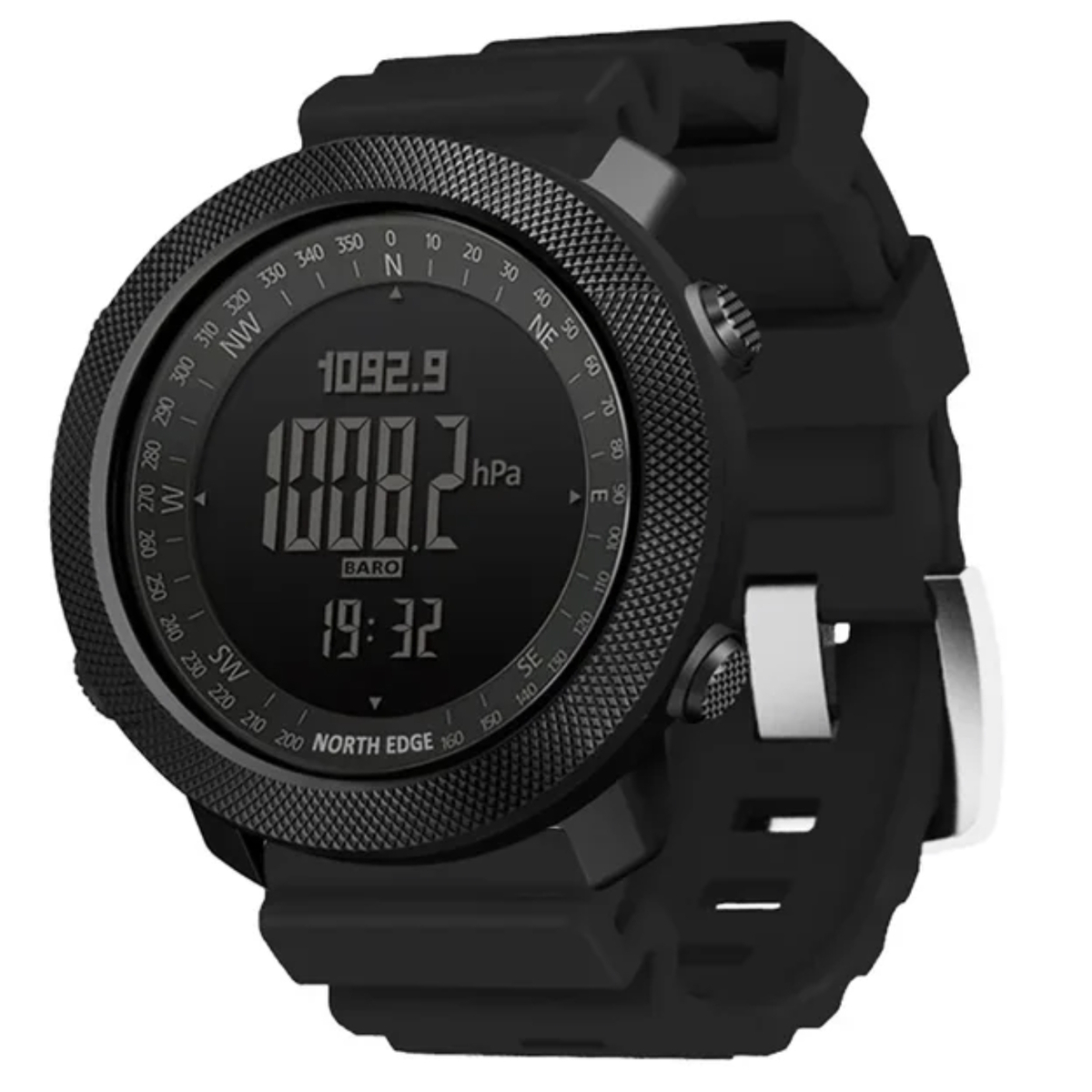 Купити Ремінець каучуковий North Edge Black розмір 24