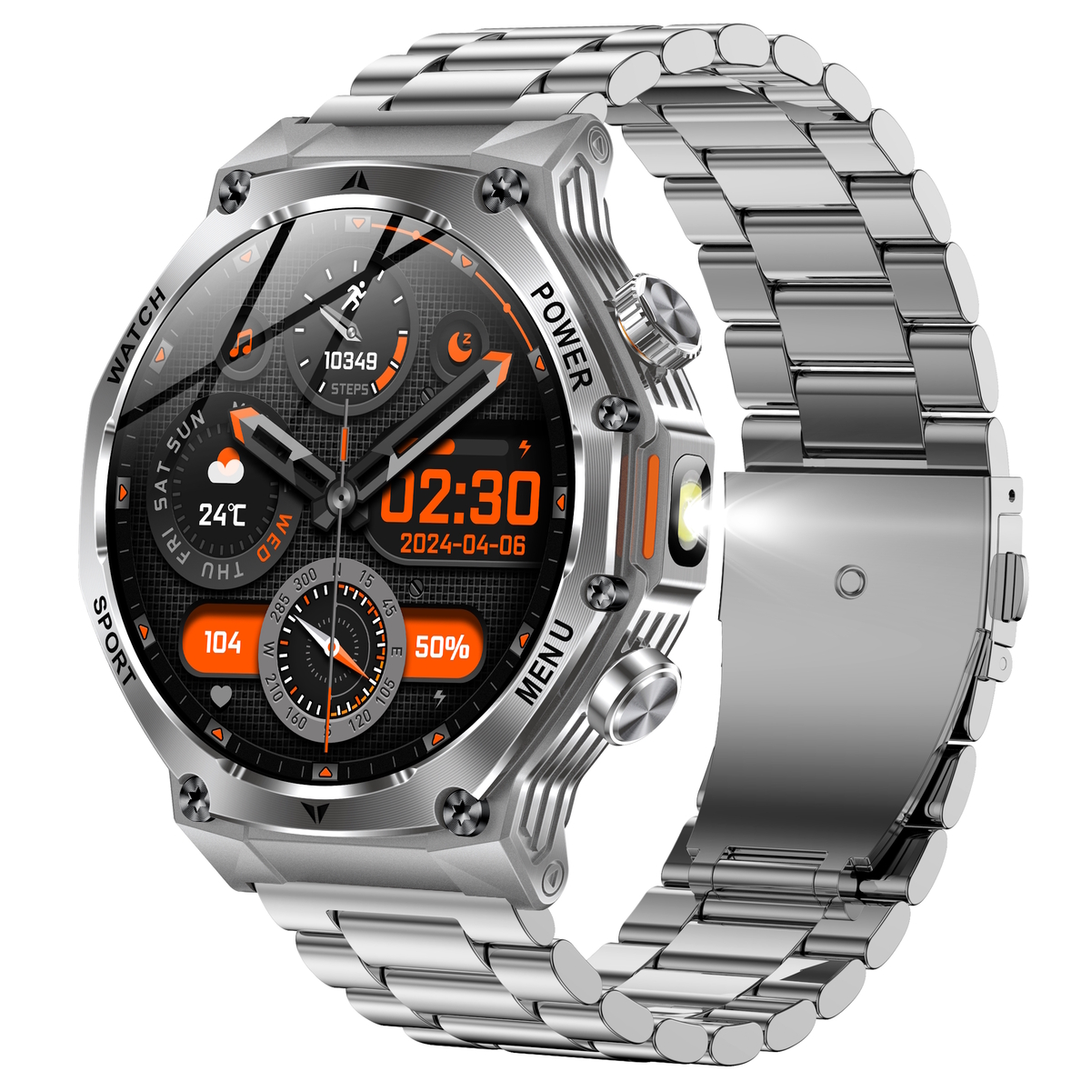 Купити Smart Surf X Pro Silver Steel, 2 ремінці