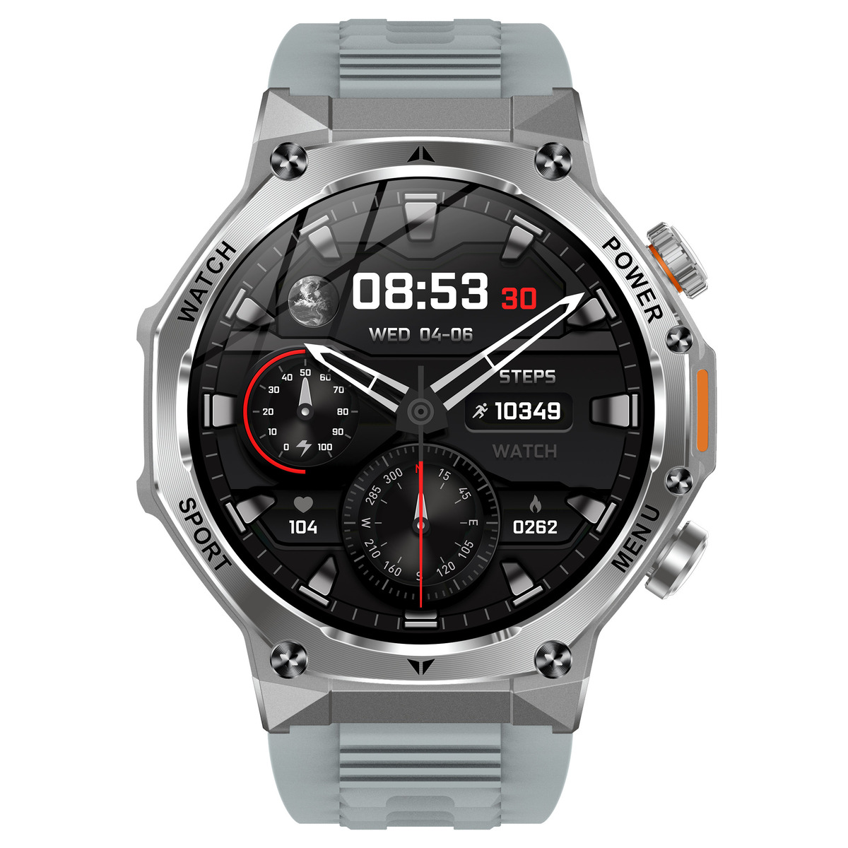 Купити Smart Surf X Pro Silver Grey, 2 ремінці