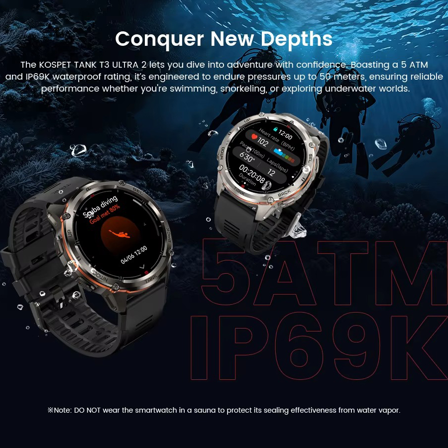 Купити Kospet TANK T3 ULTRA 2 Black