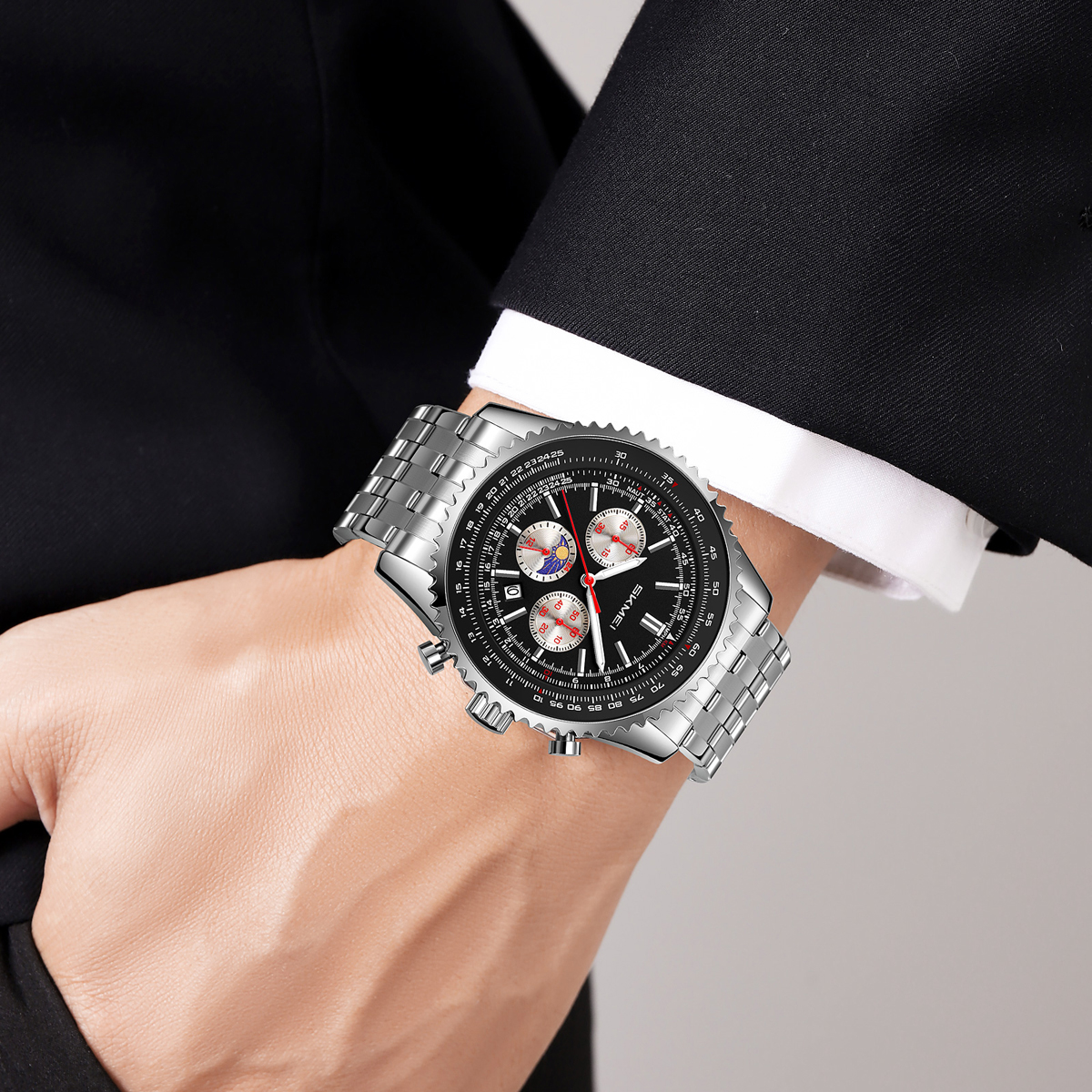 Купити Skmei 9348BK Black