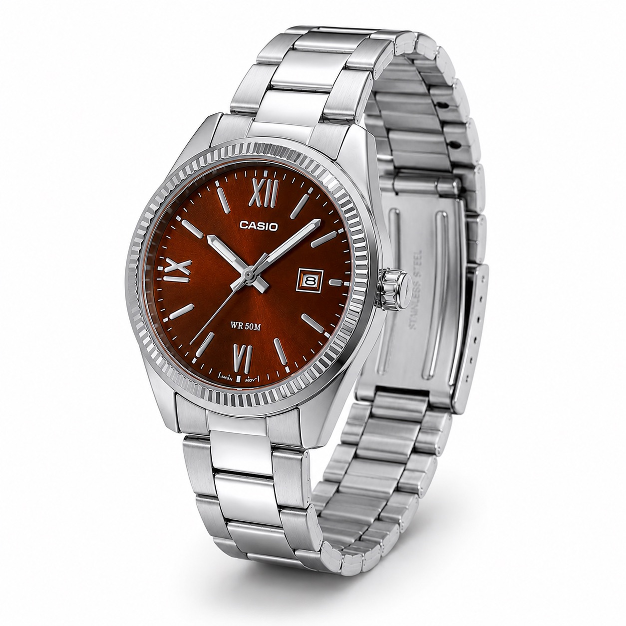Купити Жіночий годинник Casio LTP-1302DD-5A класичний з мінеральним склом та водозахистом 5 ATM