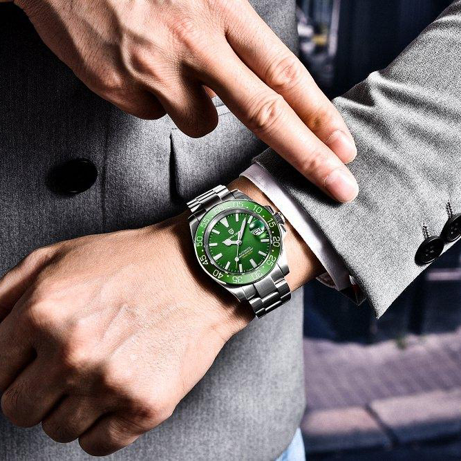 Купити Pagani Design PD-1670 Silver-Green