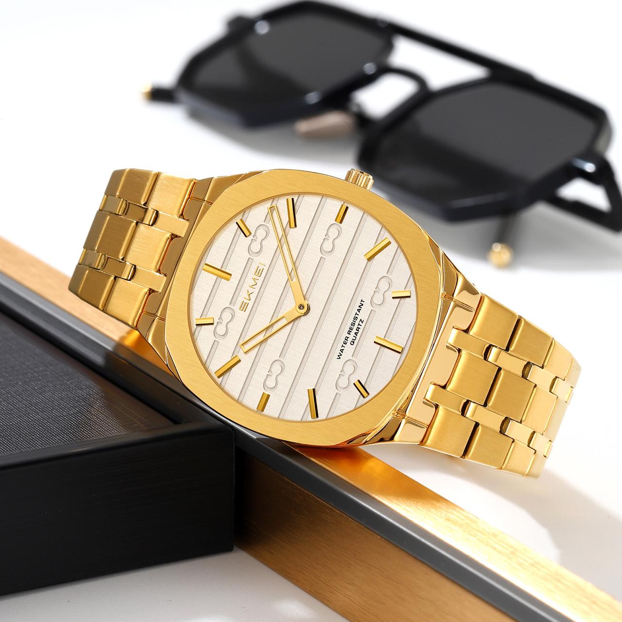 Купити Skmei 9372GDSI Gold-Silver