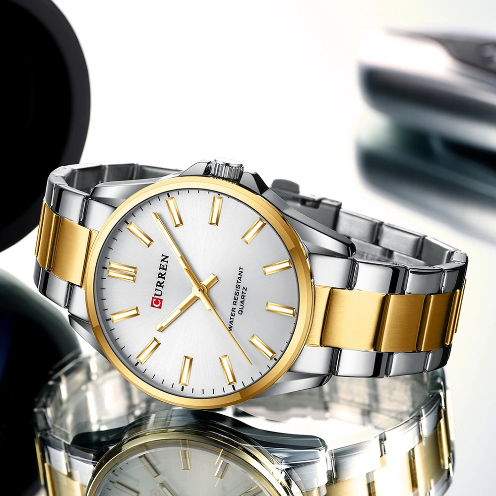 Купити Curren 9090 Silver-Gold-Silver