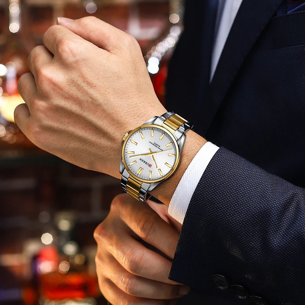 Купити Curren 9090 Silver-Gold-Silver