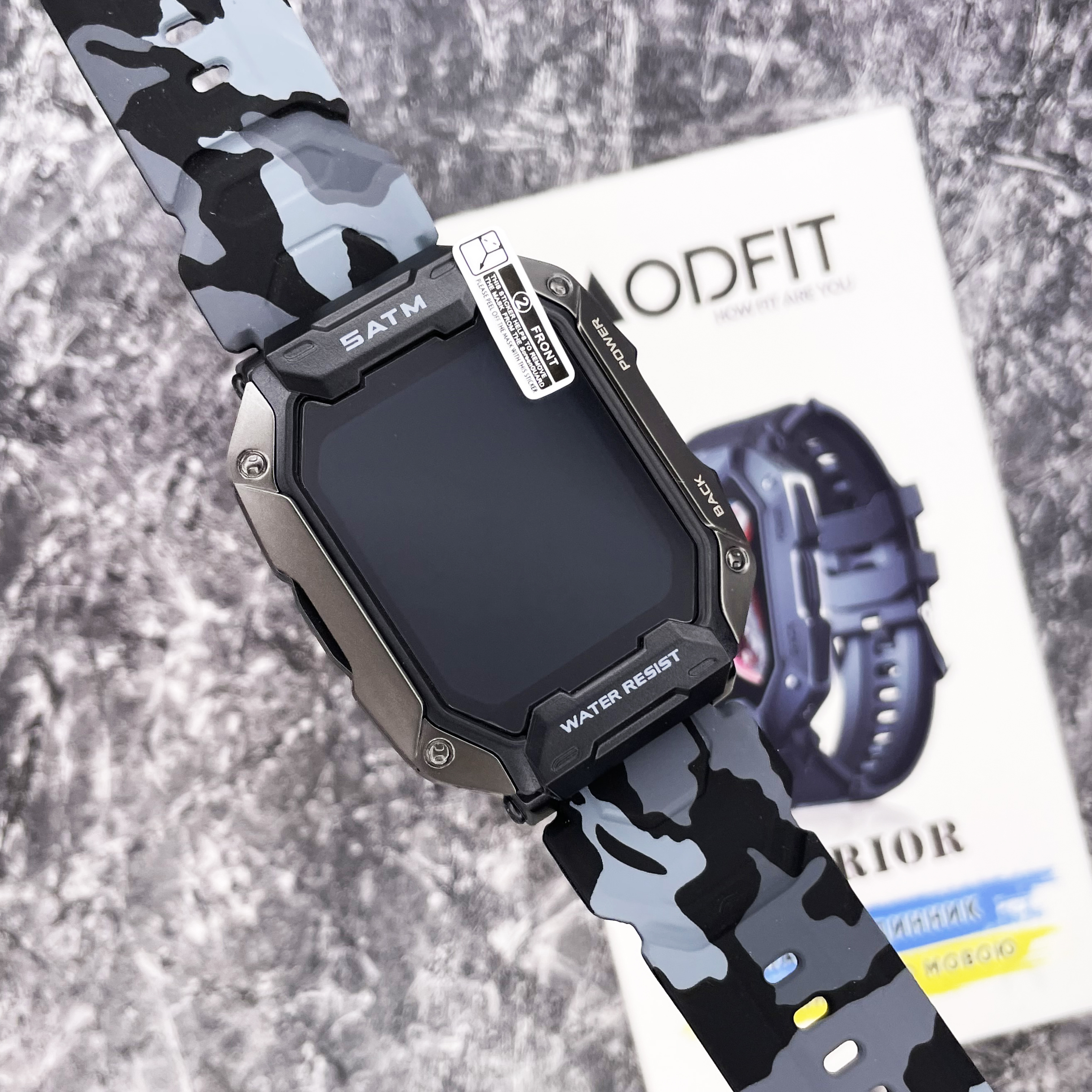 Купити Modfit Warrior All Black Camo Band