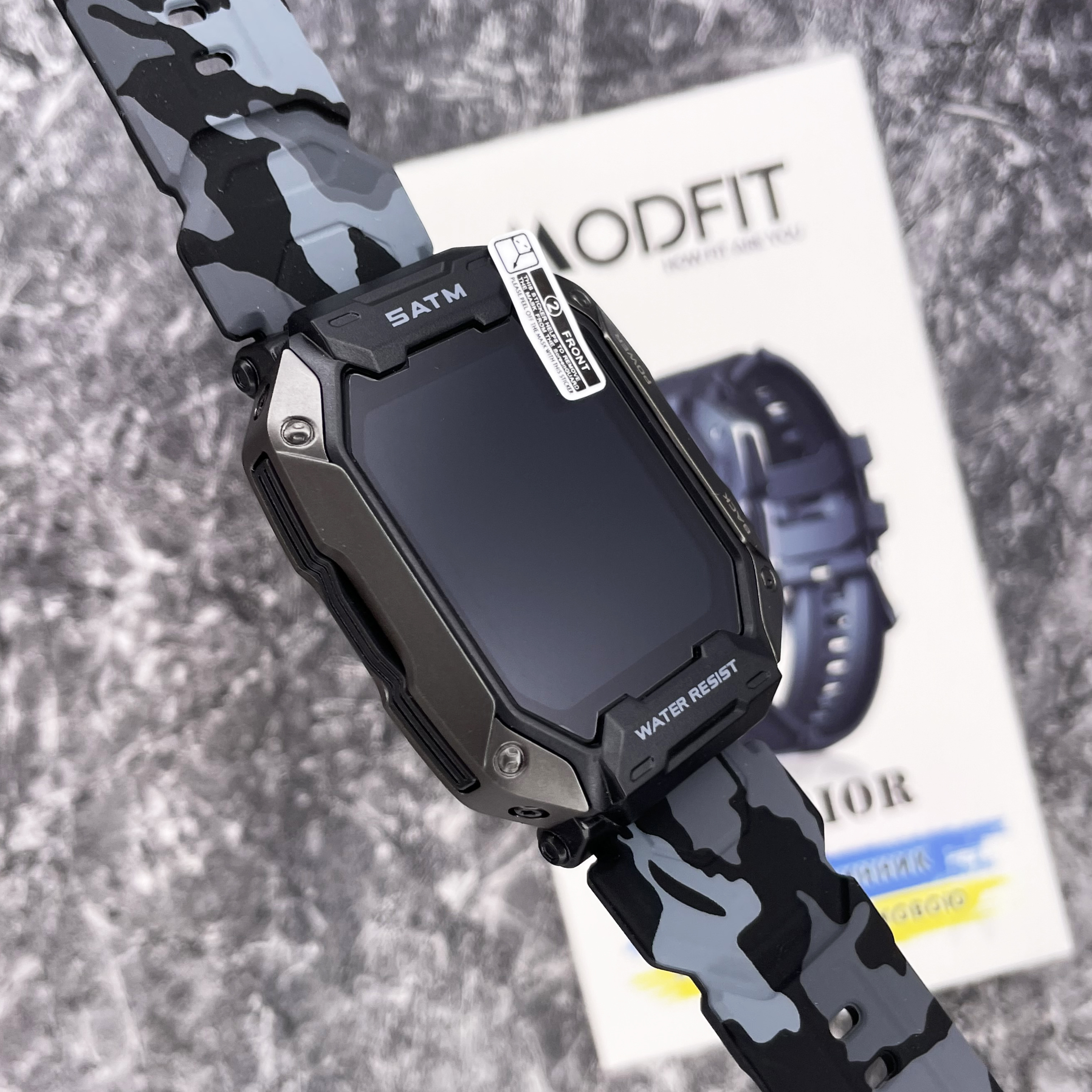 Купити Modfit Warrior All Black Camo Band