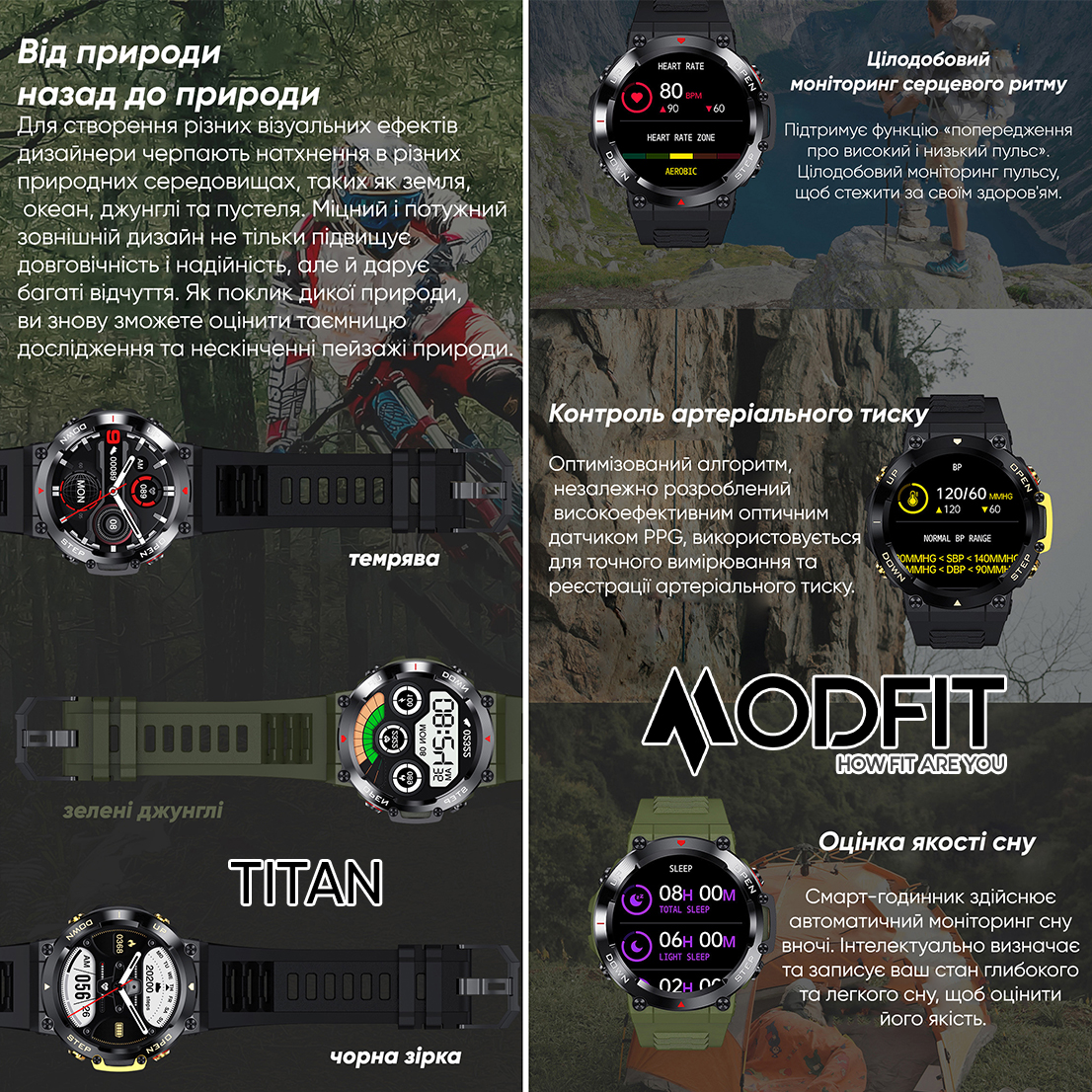 Купити Modfit Titan Black-Gold 35 мм.