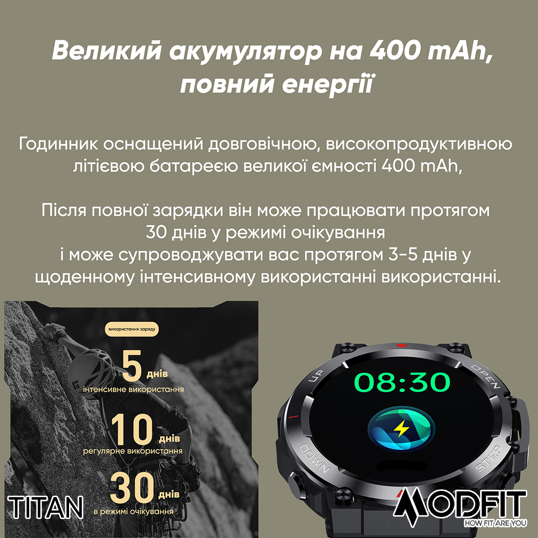 Купити Modfit Titan Black-Gold 35 мм.