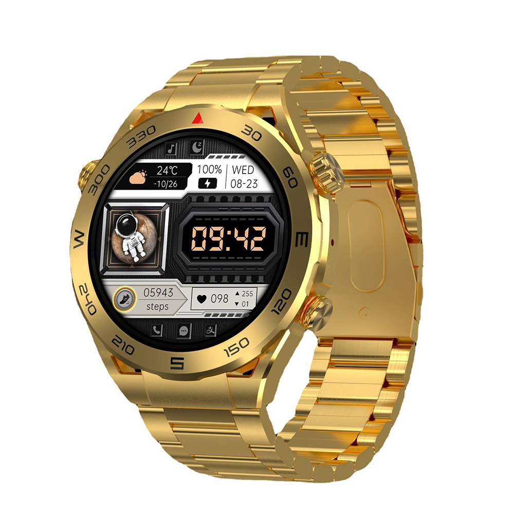 Купити Розумний годинник Modfit SK4 Ultimate Gold (1077-0240) з вологозахистом 5 ATM та сталевим корпусом