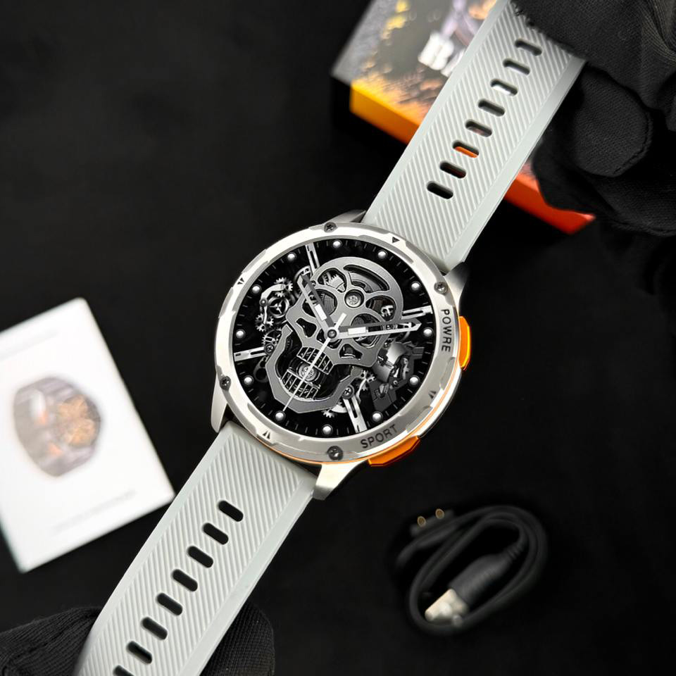 Купити Розумний годинник Modfit Base T2 Silver зі сріблястим корпусом, AMOLED дисплеєм та захистом IP67