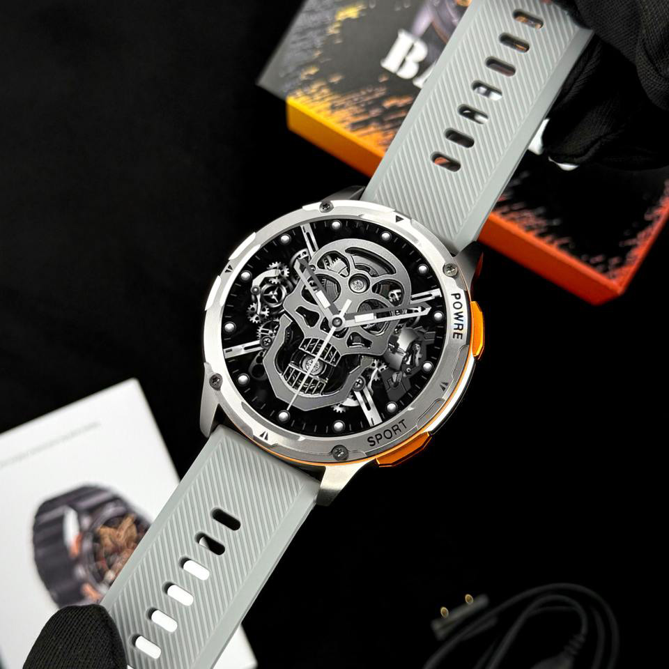Купити Розумний годинник Modfit Base T2 Silver зі сріблястим корпусом, AMOLED дисплеєм та захистом IP67