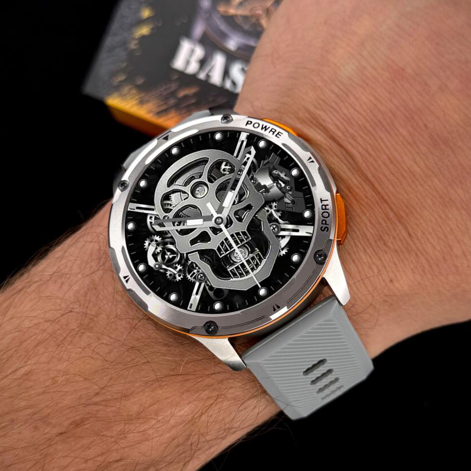 Купити Розумний годинник Modfit Base T2 Silver зі сріблястим корпусом, AMOLED дисплеєм та захистом IP67