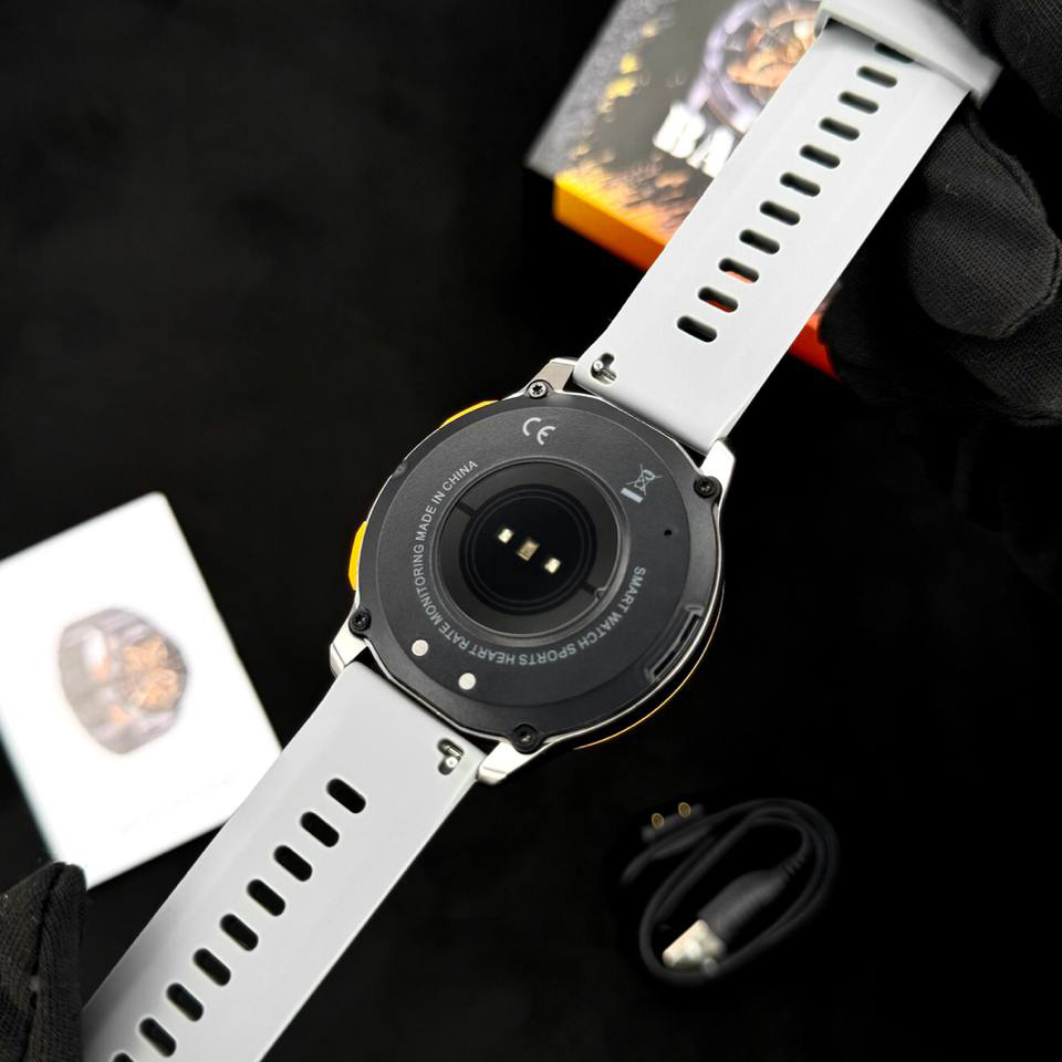 Купити Розумний годинник Modfit Base T2 Silver зі сріблястим корпусом, AMOLED дисплеєм та захистом IP67