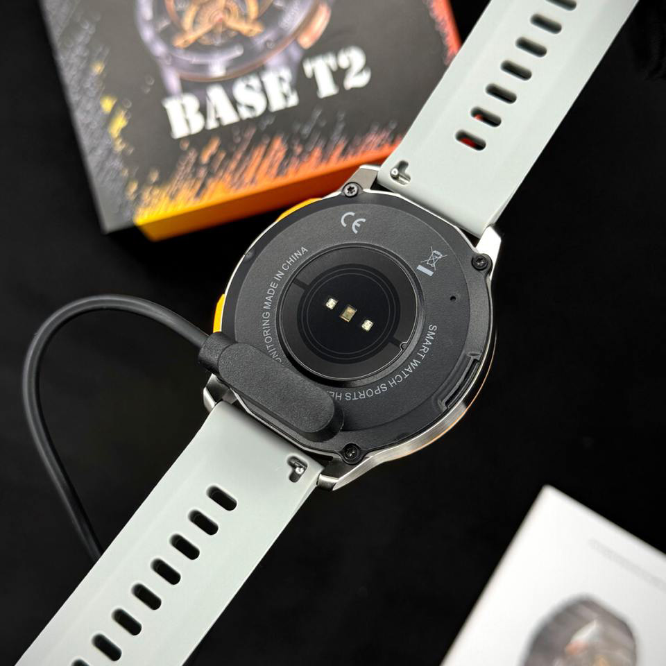 Купити Розумний годинник Modfit Base T2 Silver зі сріблястим корпусом, AMOLED дисплеєм та захистом IP67