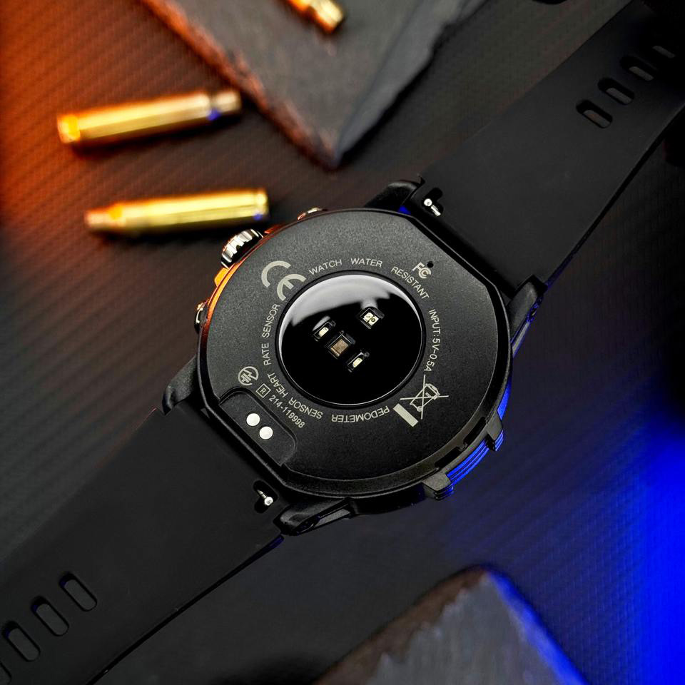 Купити Чоловічий розумний годинник Modfit Expedition Compass Black з вбудованим компасом та вологозахистом IP68