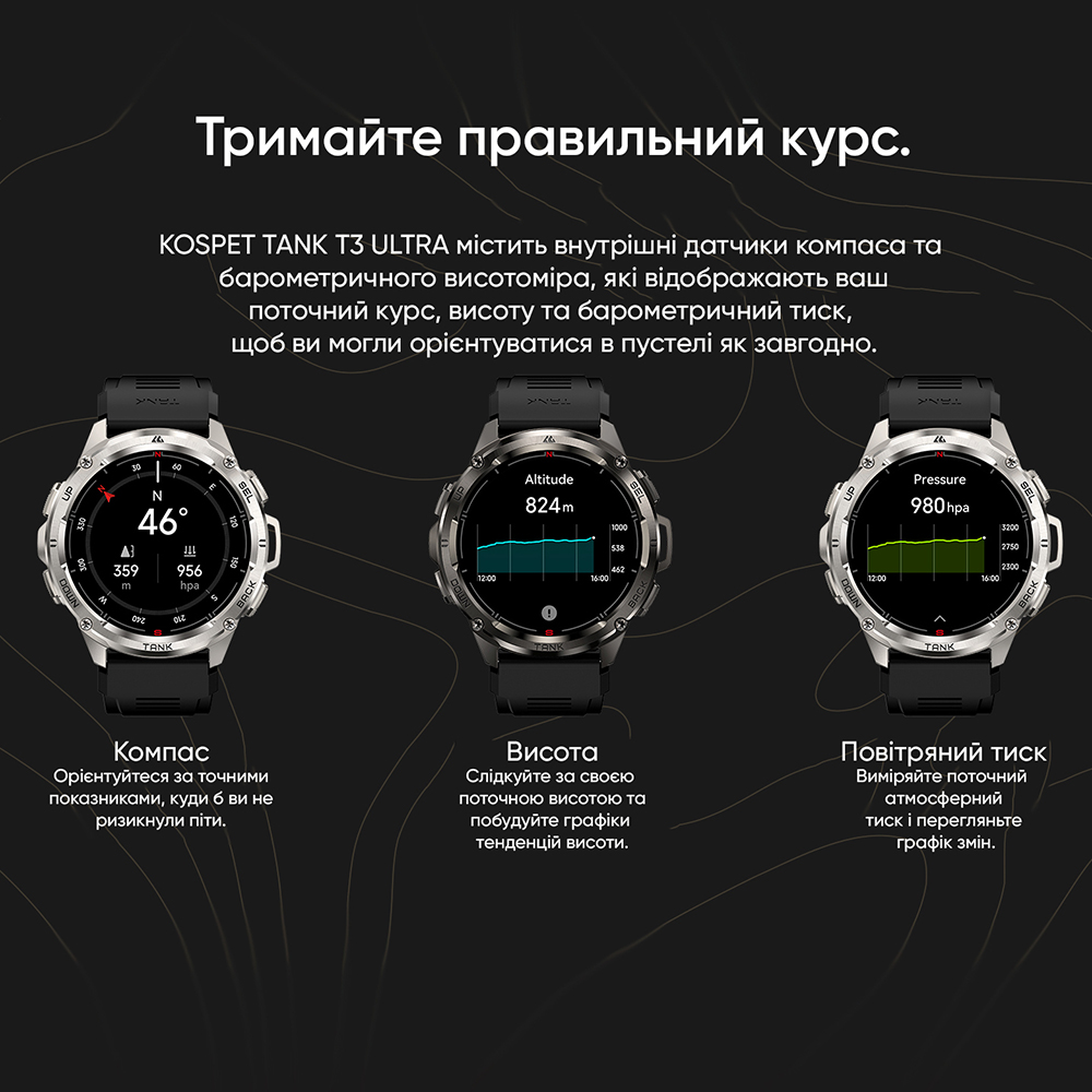 Купити Kospet TANK T3 ULTRA Black