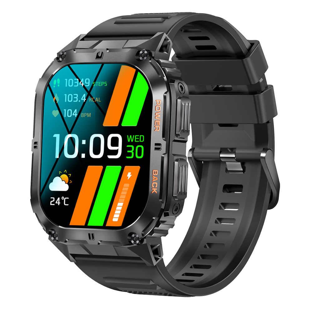 Купити Чоловічий розумний годинник Modfit Navi Compass Black з AMOLED дисплеєм та компасом