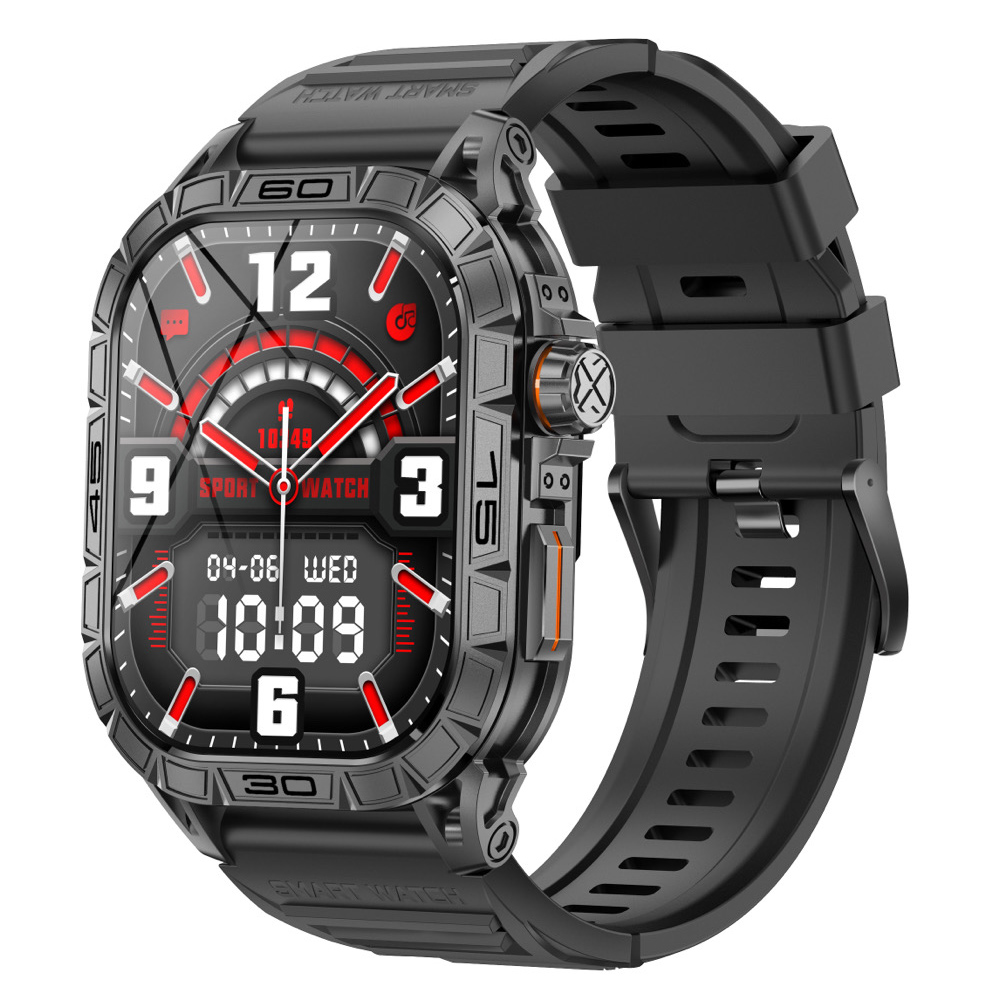 Купити Розумний годинник Modfit Navi Compass Ultra Black з AMOLED дисплеєм та компасом (1077-0303)