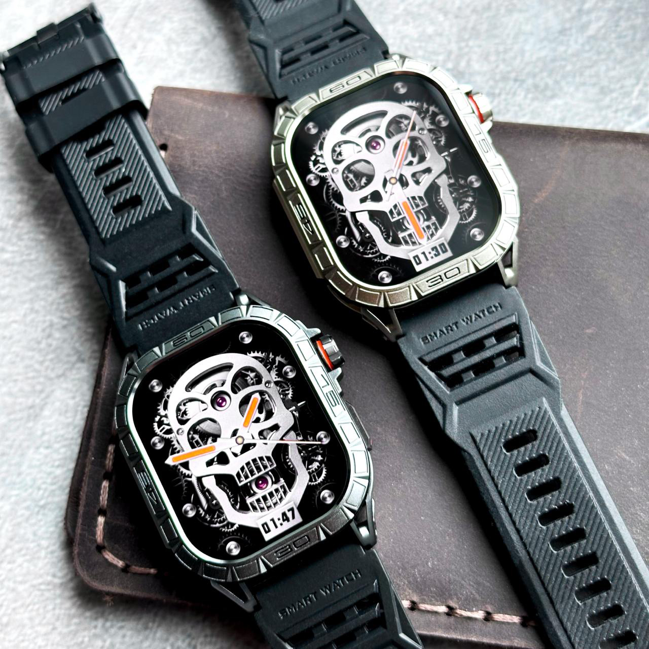 Купити Розумний годинник Modfit Navi Compass Ultra Black з AMOLED дисплеєм та компасом (1077-0303)