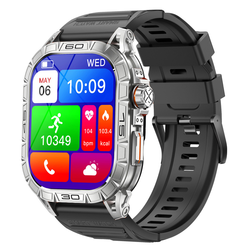 Купити Розумний годинник Modfit Navi Compass Ultra Silver-Black з AMOLED дисплеєм та компасом