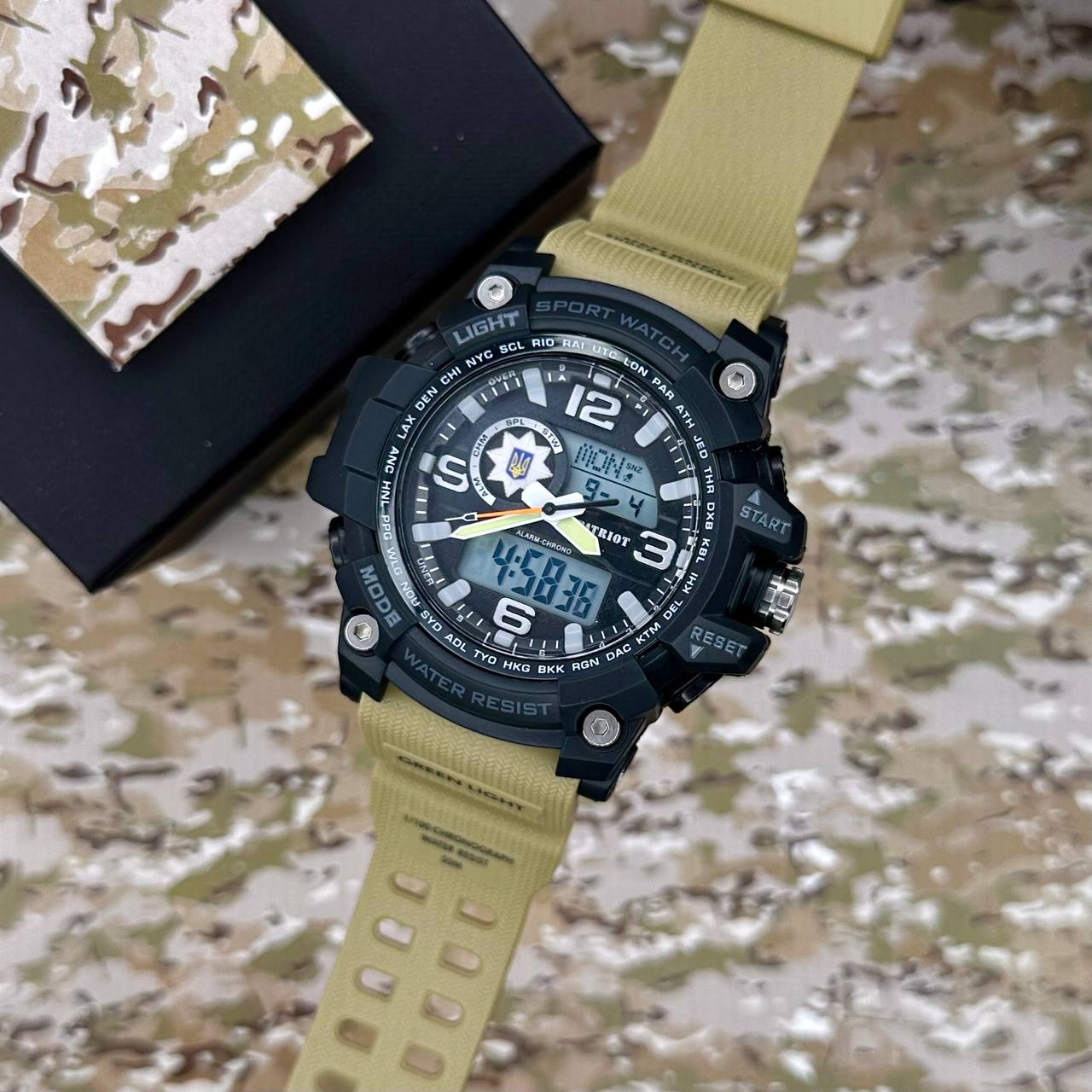 Купити Patriot 012BKKHPO Поліція Чорні з хакі + Коробка.