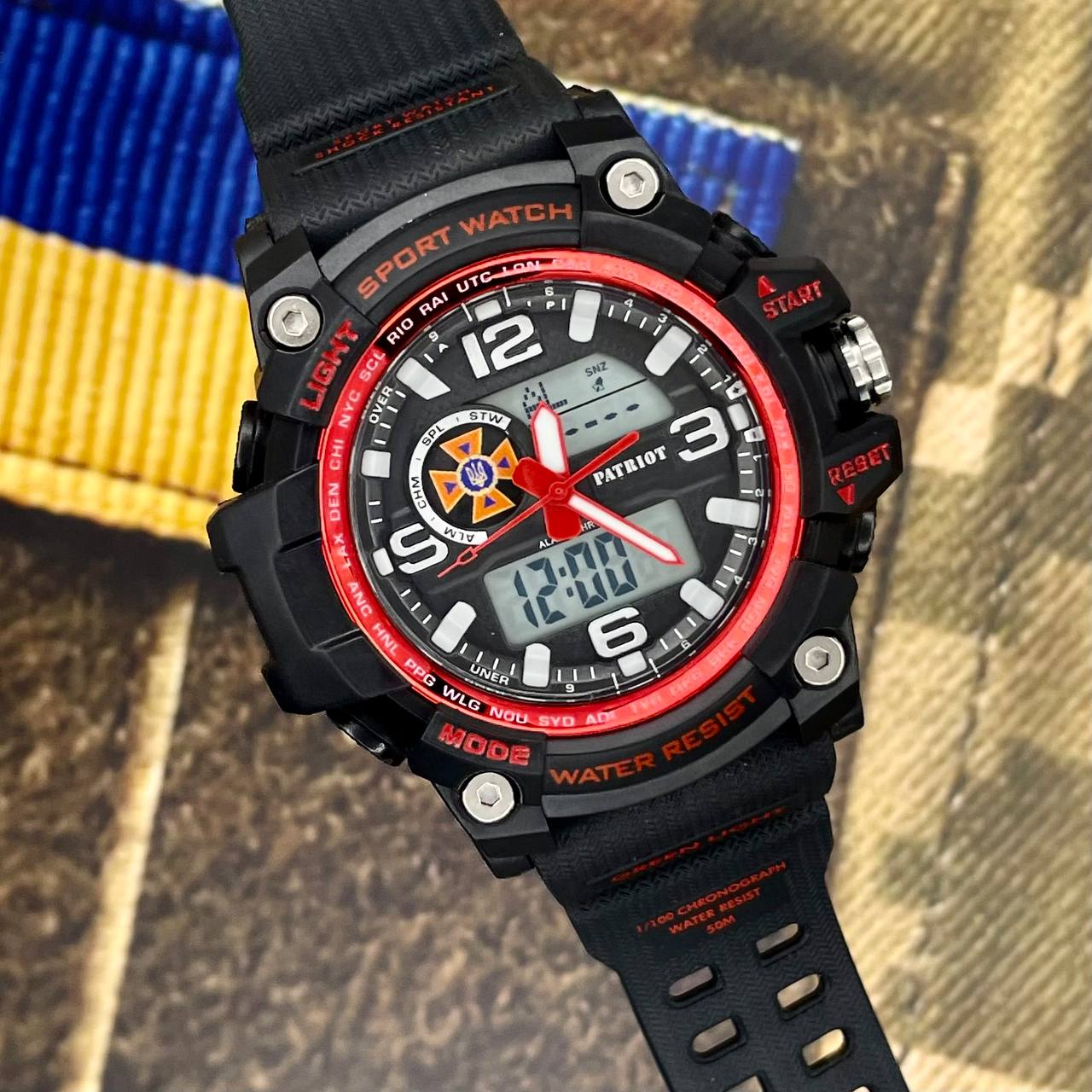 Купити Patriot 012BKRDDSNS ДСНС Чорні з червоним + Коробка
