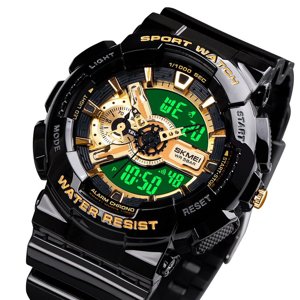 Купити Skmei 1688 Black-Gold