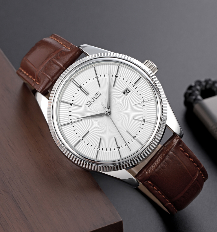 Купити Skmei 9298SISIBN Silver Silver-Brown SALE