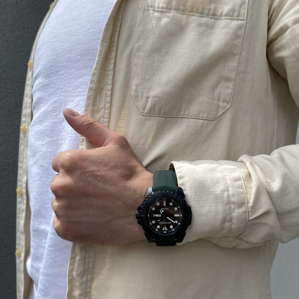 Купити Чоловічий тактичний годинник Sanda 3118 All Black з водонепроникністю 5 ATM та люмінесценцією