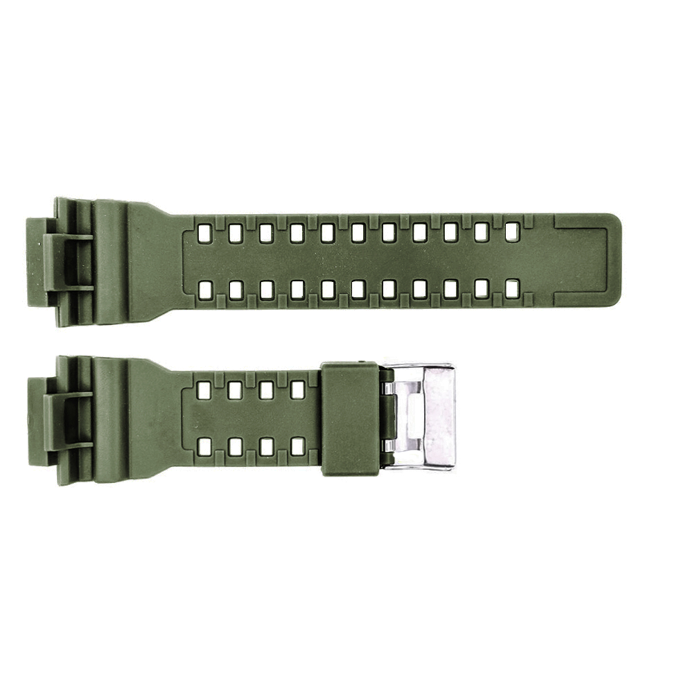 Купити Ремінець для годинника Skmei 1688AG Army Green каучуковий зелений (SKU: 1051-0554)