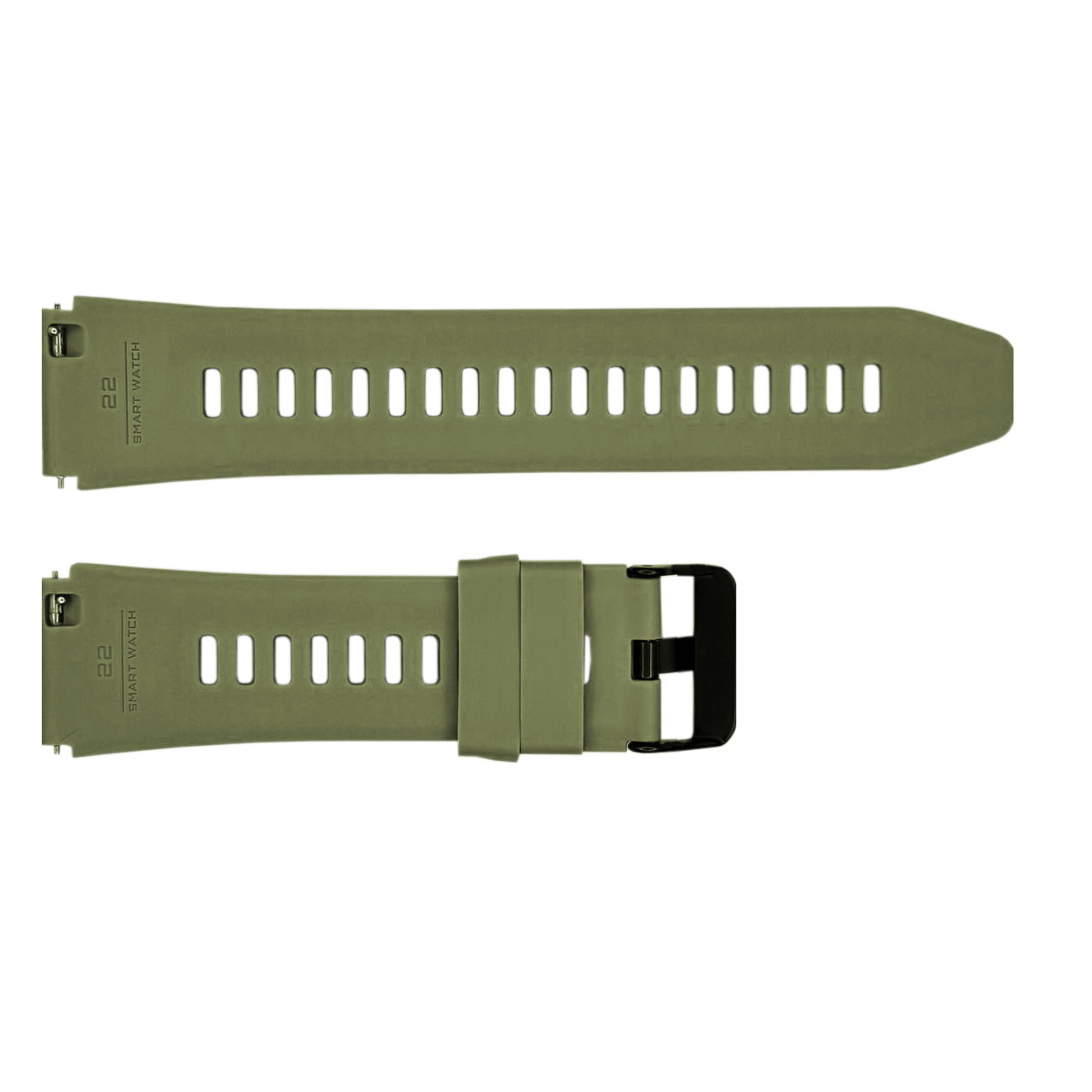 Купити Ремінець для смарт годинника Modfit Hunter Army Green силіконовий зелений (1051-0756)