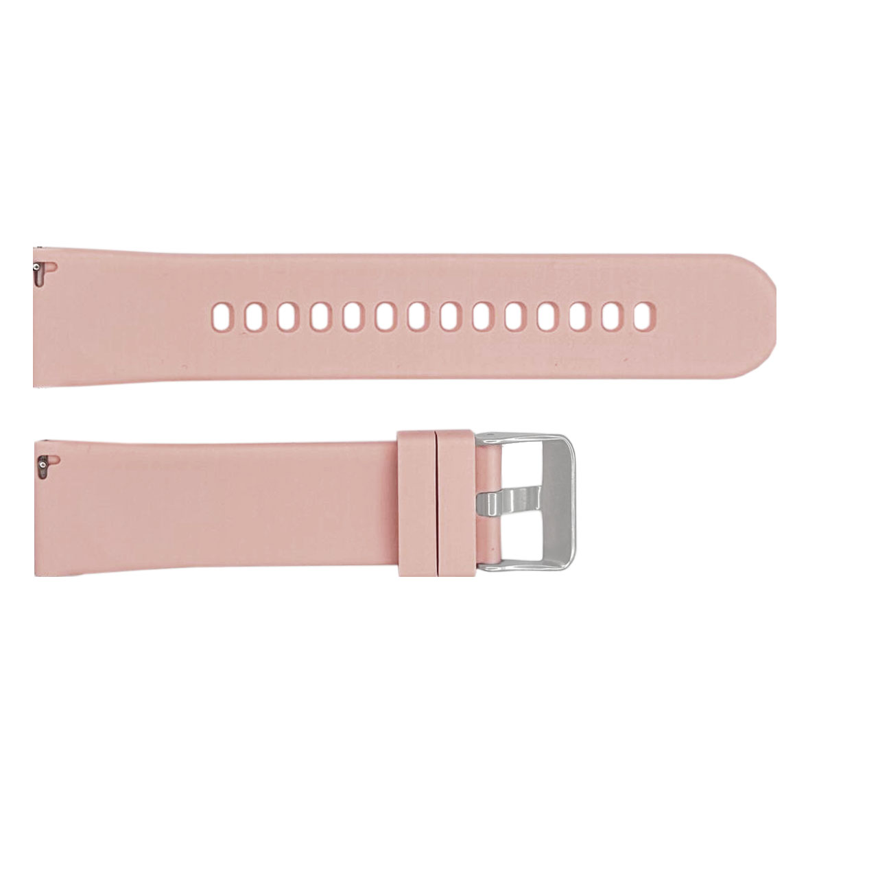 Купити Ремінець для смарт годинника Modfit Business Pink (1051-0776) рожевий силіконовий 19.5 см