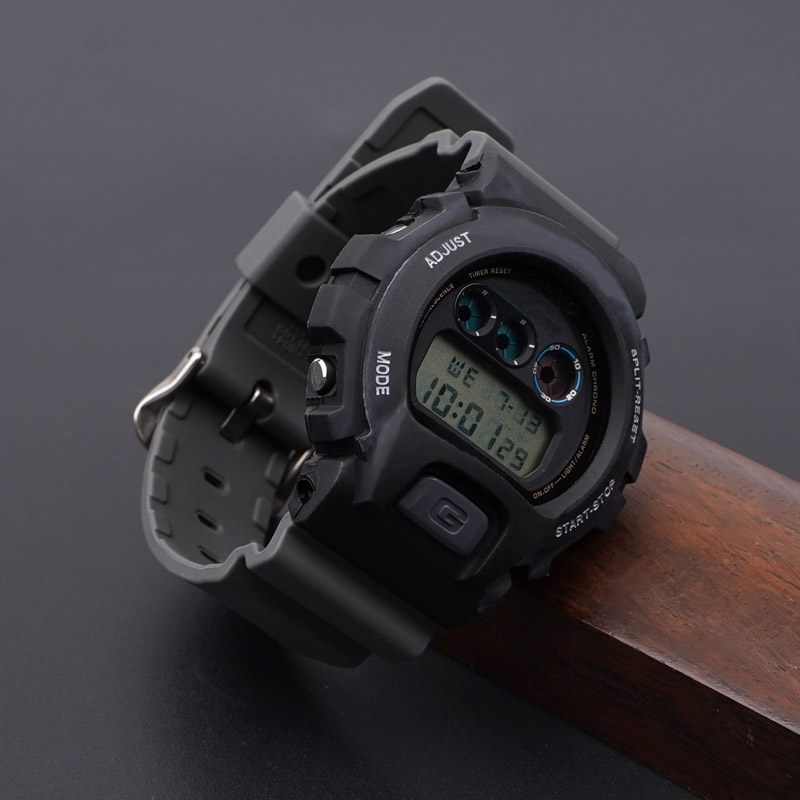 Купити Ремінець для Casio G-Shock DW-6900 Blue BK синій поліуретановий, довжина 20.4 см (1051-0830)