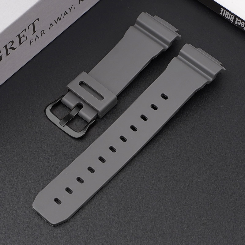 Купити Ремінець Casio accessories для Casio G-Shock DW-6900 Gray BK поліуретановий сірий