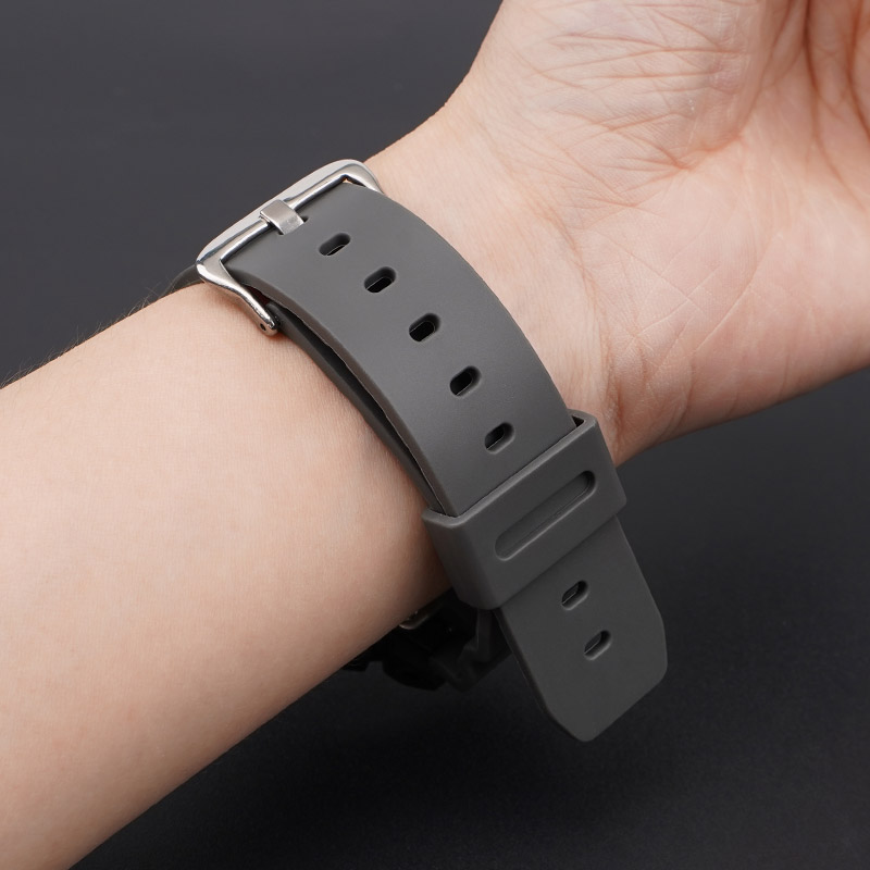 Купити Ремінець Casio accessories для Casio G-Shock DW-6900 Gray BK поліуретановий сірий