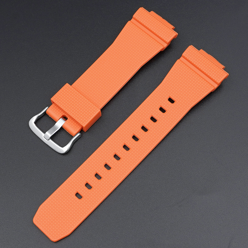 Купити Ремінець Casio G-Shock GM-2100 Orange SI помаранчевий поліуретановий для GA-2100/2110