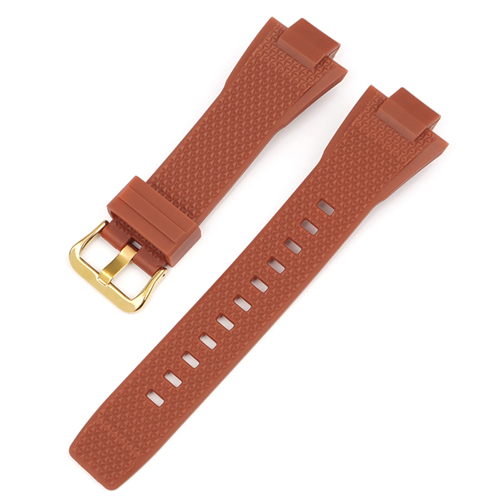 Купити Ремінець для Casio G-Shock GST-B400 Light Brown GD (1051-1141) коричневий полімерний