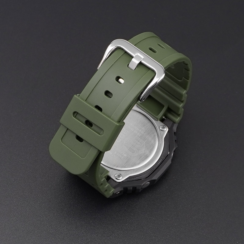 Купити Ремінець для годинника Casio G-Shock GA-2100/2110 полімерний бежевий 20.2 см