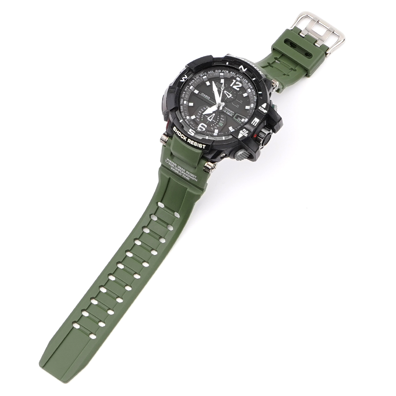 Купити Ремінець Casio G-Shock GA-1000 Army Green SI (1051-1119) полімерний зелений