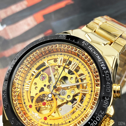 Купити Winner 8067 Gold-Black-Gold Red Cristal