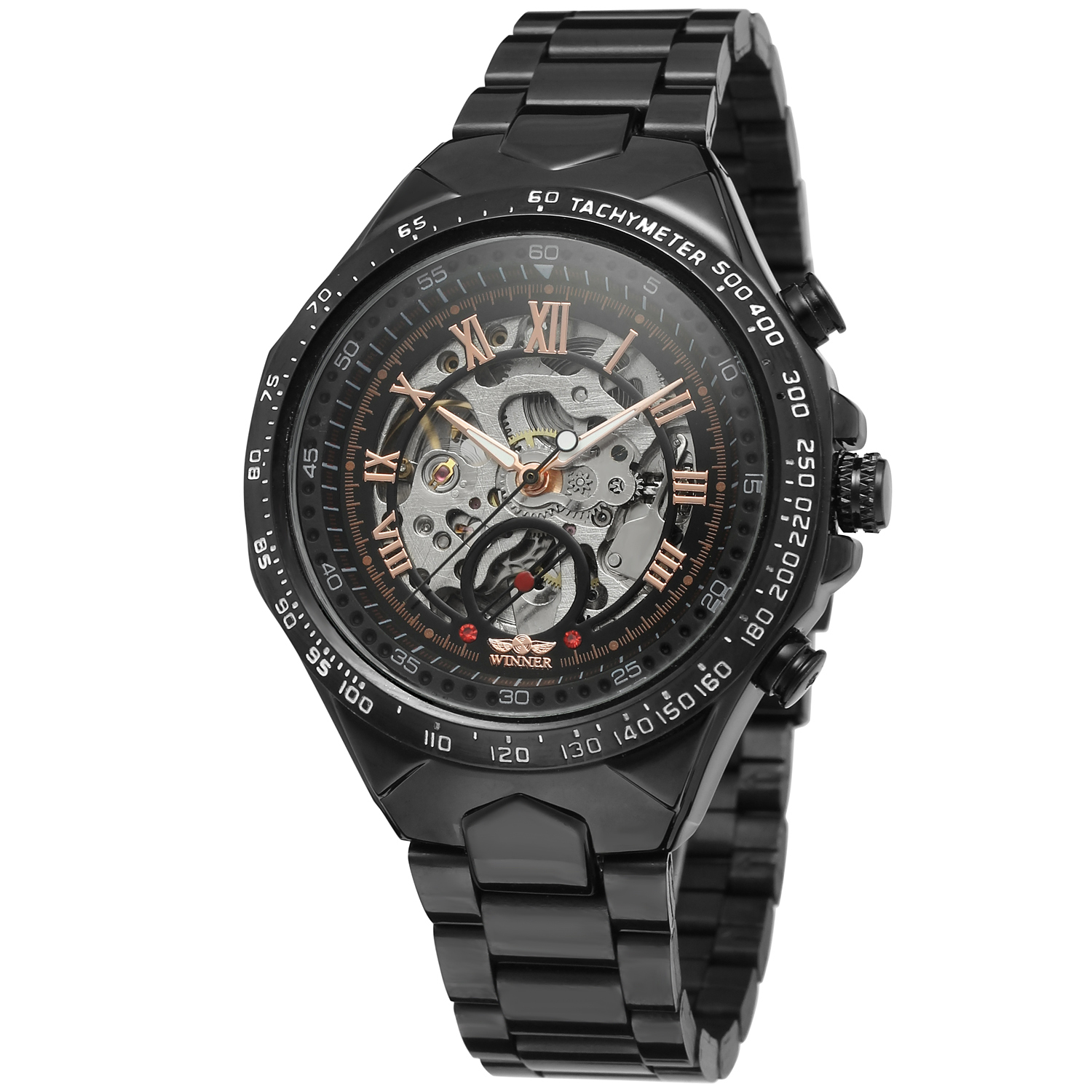 Купити Winner 8067 Black-Silver-Red Cristal