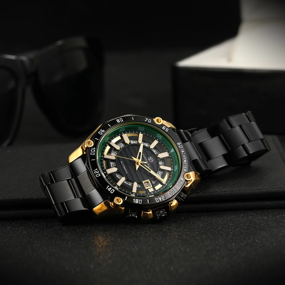 Купити Forsining 8279 Black-Green