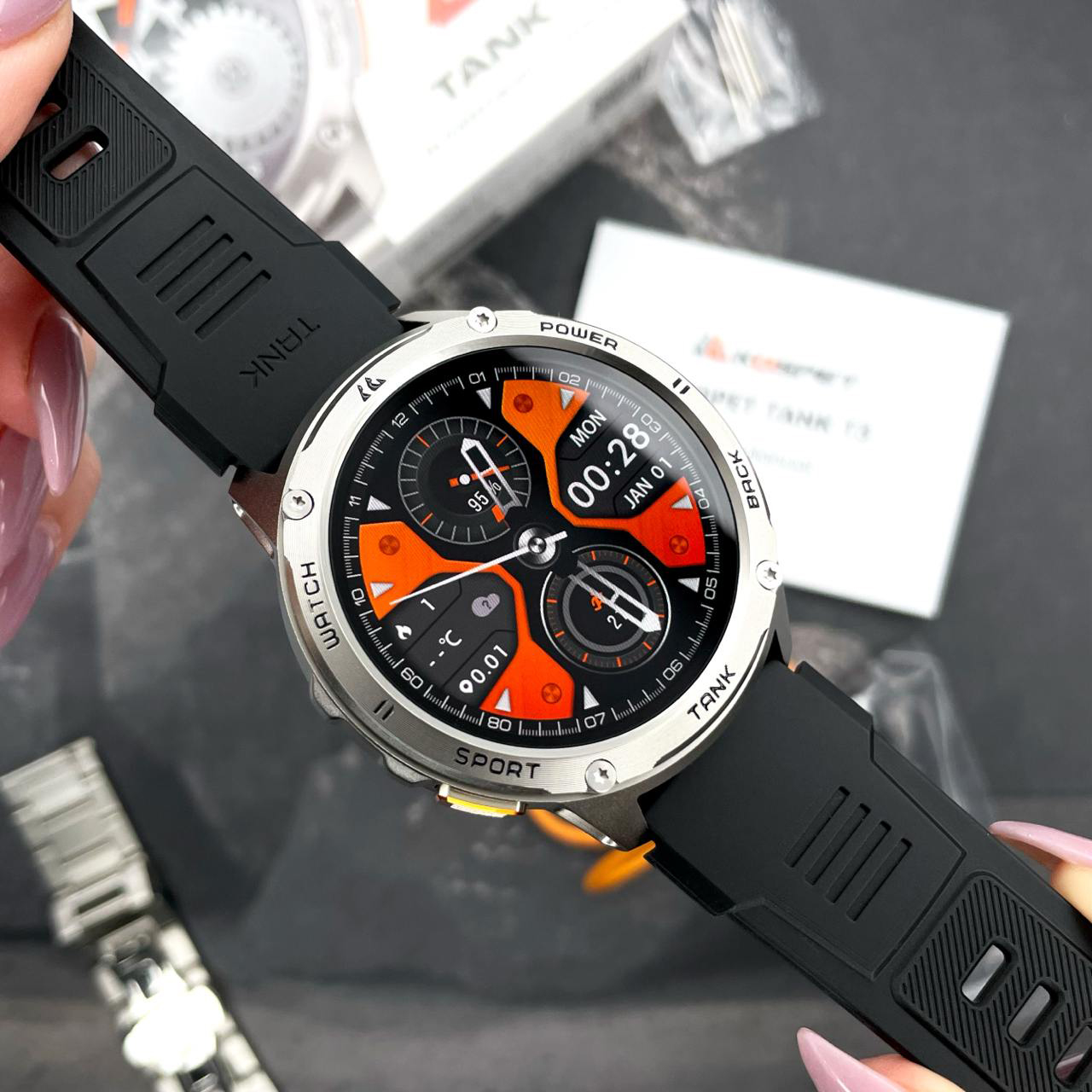 Купити Kospet TANK T3 Silver Special Edition