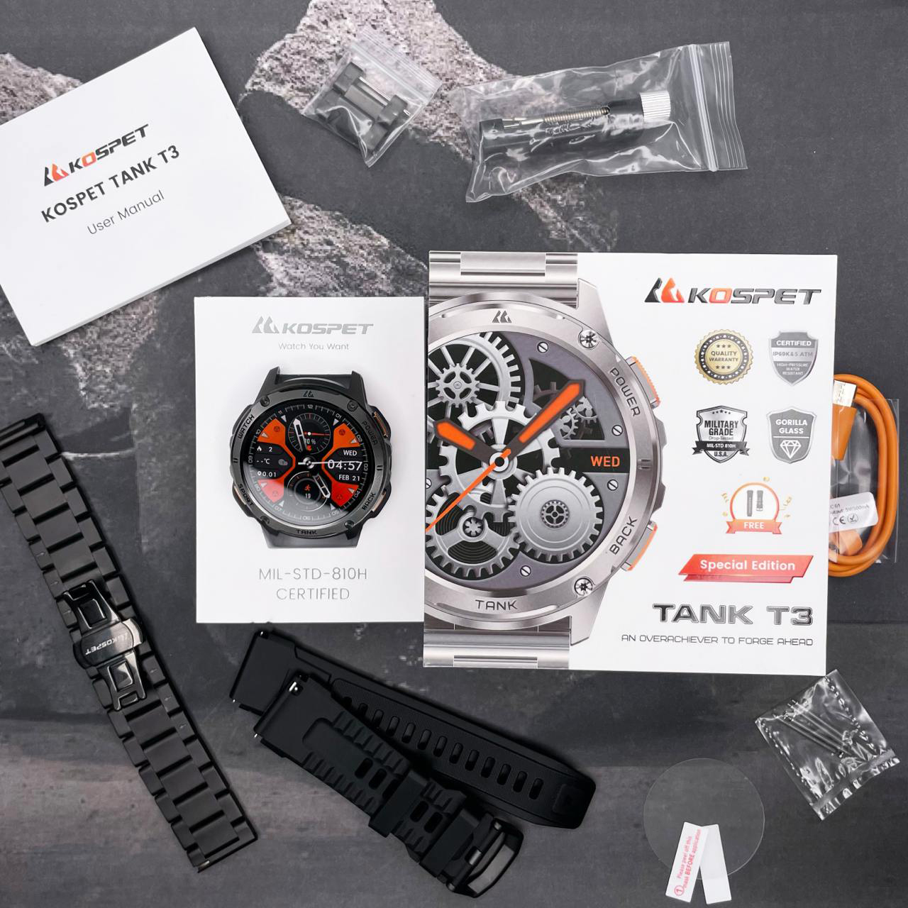 Купити Kospet TANK T3 Black Special Edition